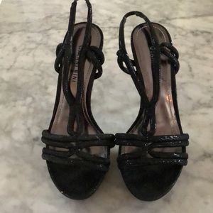 Gianni Bini Black Heels, Size 6.5, Worn Once